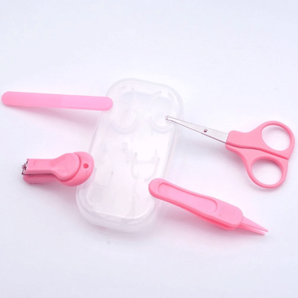 Kit Baby Cuidados: manicure e higiene com segurança e delicadeza para seu bebê.