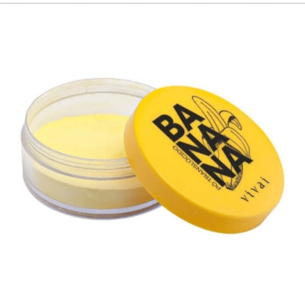 O Pó Banana Vivai é perfeito para selar a maquiagem, controlar a oleosidade e proporcionar um acabamento suave e aveludado. Com sua textura ultrafina, ele se adapta a diversos tons de pele, garantindo um efeito natural e duradouro. Ideal para evitar marcas e garantir uma pele impecável ao longo do dia!