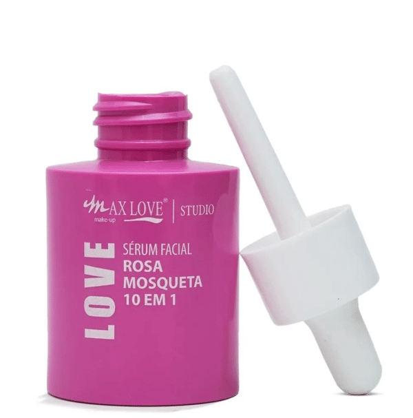 O Sérum Facial de Rosa Mosqueta 30ml Max Love é um poderoso aliado para quem busca uma pele mais hidratada, regenerada e com aspecto saudável. Rico em propriedades antioxidantes e nutritivas, ele ajuda a restaurar a barreira cutânea, suavizar marcas, uniformizar o tom da pele e proporcionar um brilho natural incrível.