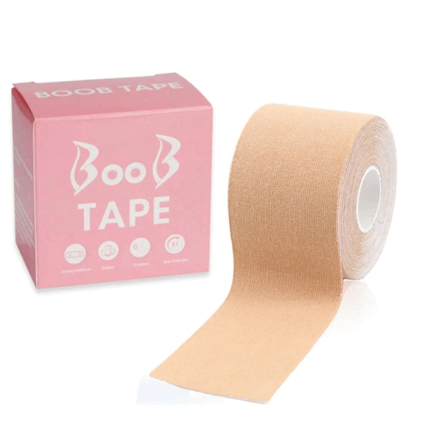 Sutiã Adesivo Boob Tape Invisível Prova D’Água: Sutiã adesivo transparente, à prova d'água, que oferece sustentação, conforto e discrição, ideal para roupas sem alças ou com decotes profundos. Proporciona liberdade de movimento e fixação duradoura, elevando e modelando os seios de forma natural e invisível.